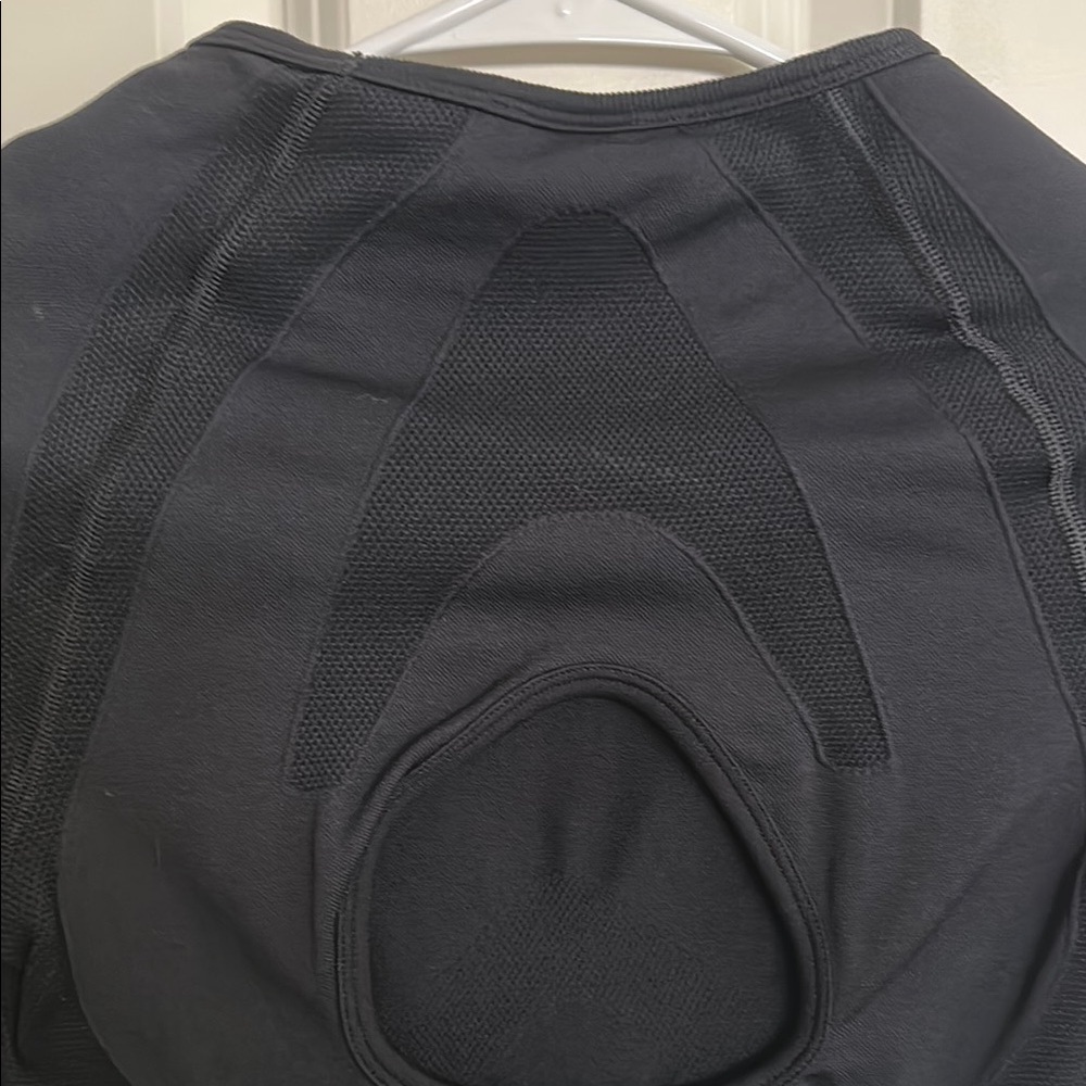 Gym Shark Black Long Sleeve Crop Top - Picture 6 of 7